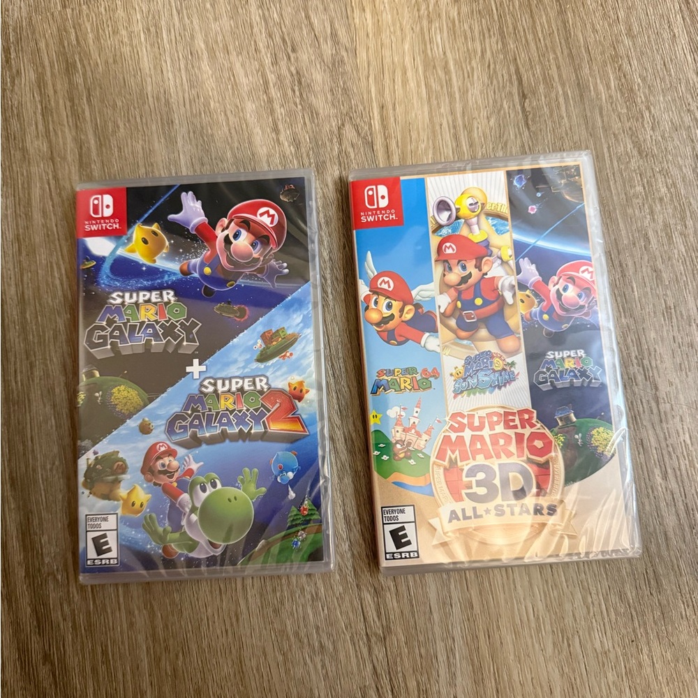 Nintendo Super Mario Galaxy + 3D All-Stars Game Set